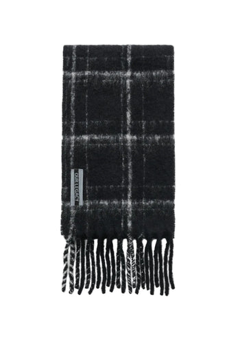 Our Legacy Estate Scarf Black Fuzzy Alpac Uomo - 4