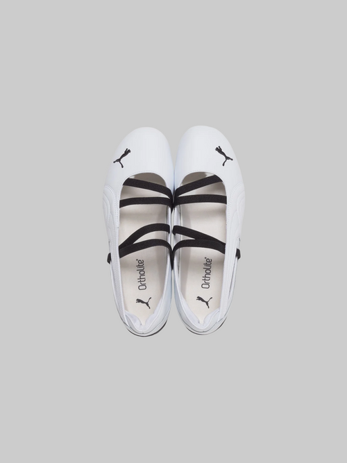 Speedcat ballet lth black/whit - 2