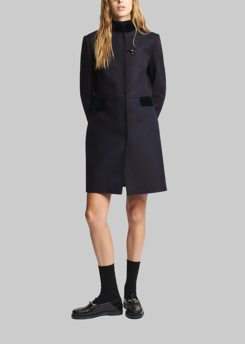 Cappotto monopetto con gancio - 2