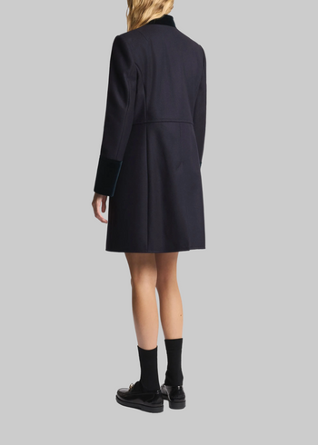 Cappotto monopetto con gancio - 3