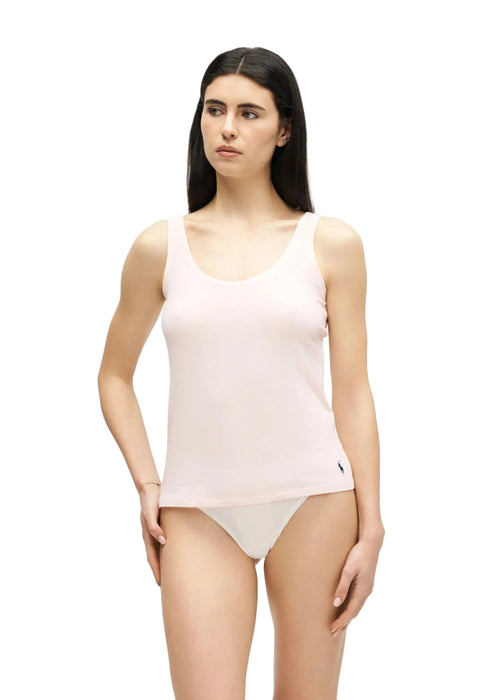 Ralph Lauren Tank Polo Garden Rose Donna