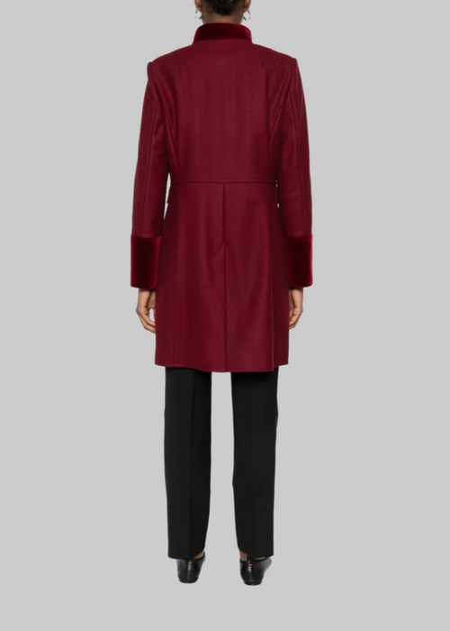 Cappotto monopetto con gancio - 2