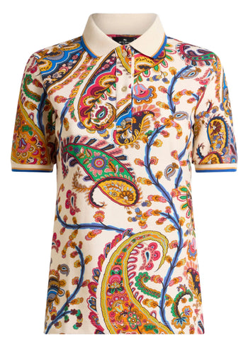 Women's printed polo - 4