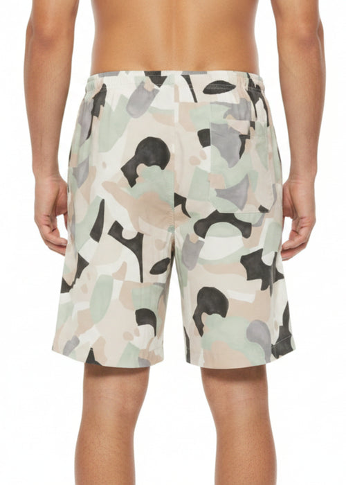 Amaranto Pantalone Camouflage Uomo - 2