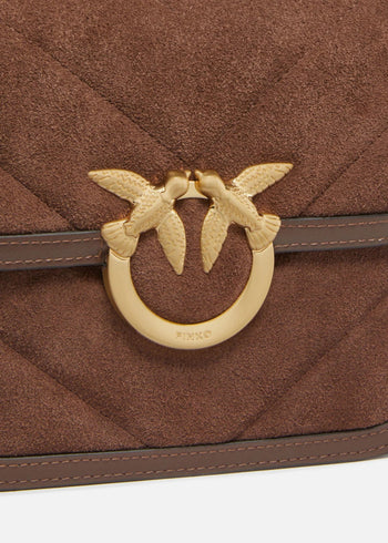 Love box bag fl mini suede - 3