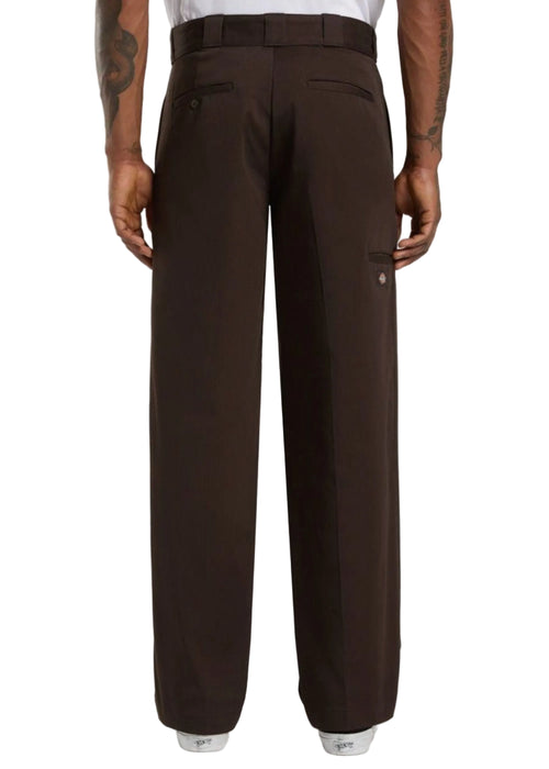 247 loose work pant dark brown - 2
