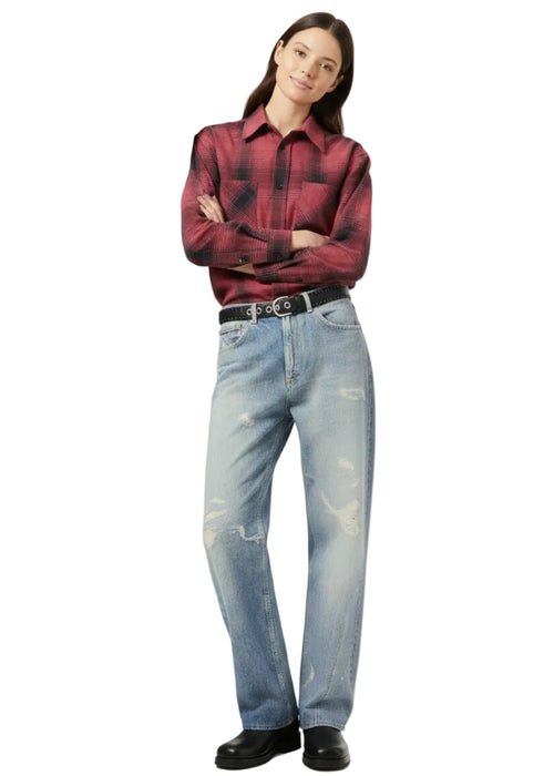 Our Legacy Third Cut Digital Denim Print Donna - 1
