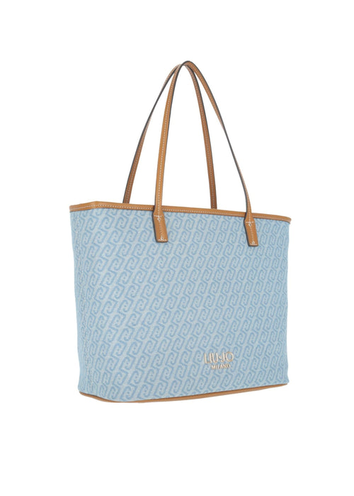 Liujo Borsa Pelle 3 Dusty Blue Donna - 1
