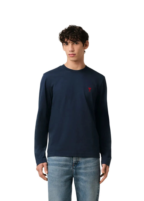 Ami Paris Red Adc Sweatshirt Uomo