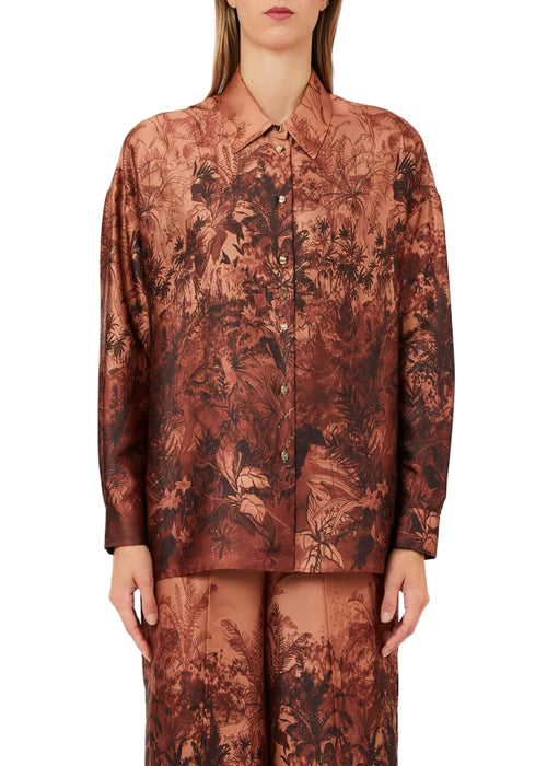 Liujo Camicia Ts M/l Cuoio Jungle Hide Donna - 1