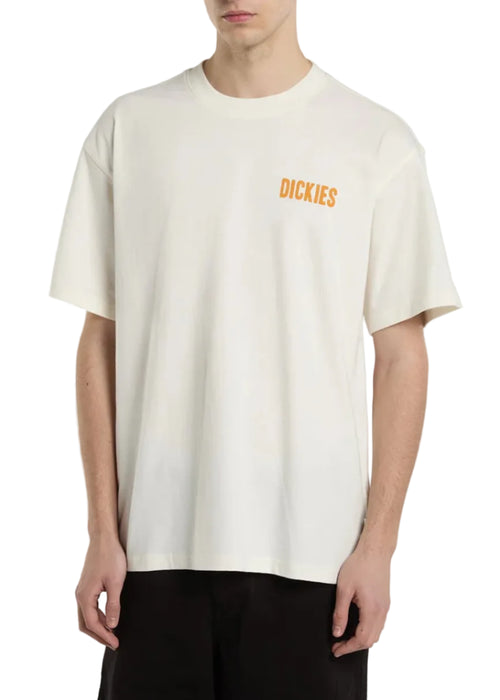 Dickies Wolfhurst Ss Tee Egret Uomo