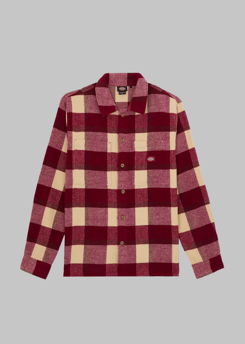Plaid coaling ls shirt tibetan