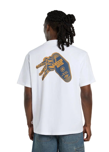 Dickies Plain City Ss Tee White Uomo - 3