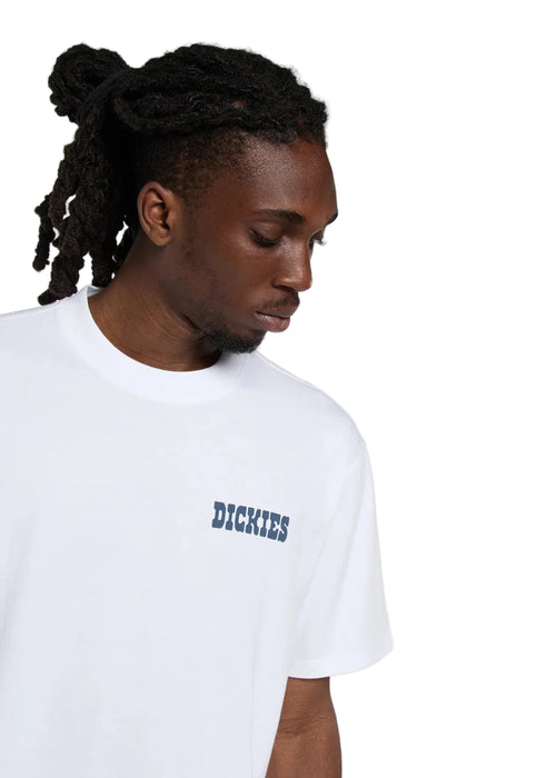 Dickies Plain City Ss Tee White Uomo - 2