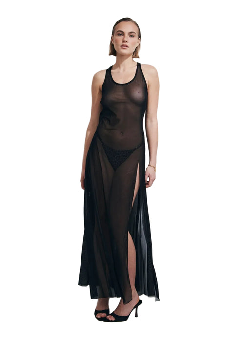 Matine'e Angelina Tulle Nero Donna