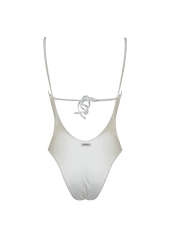 Matine'e Lilly Lycra Lucida Bianco Donna - 3