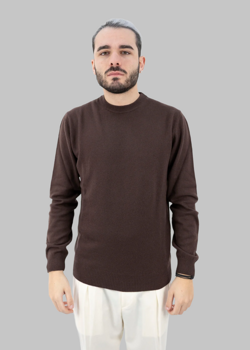 Maglia paricollo rasato