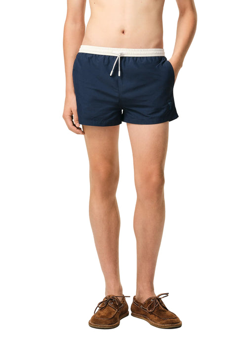 Ami Paris Bicolor Swimsuit Uomo