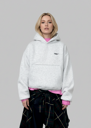 Felpa cotone grigio - 3