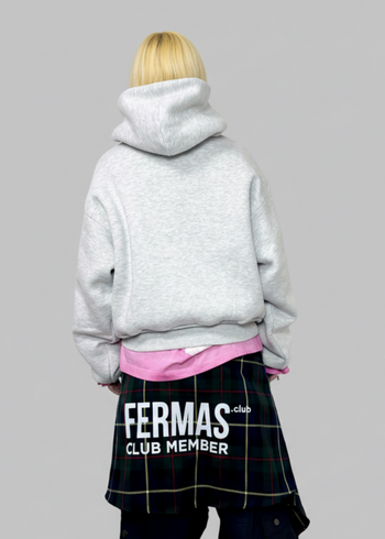 Felpa cotone grigio - 4