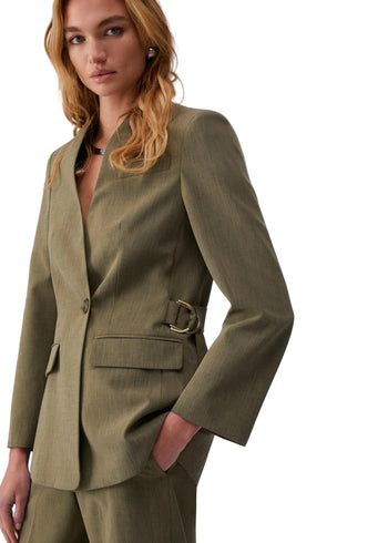 Liujo Giacca Ts.navetta Asparago Melange Donna - 3