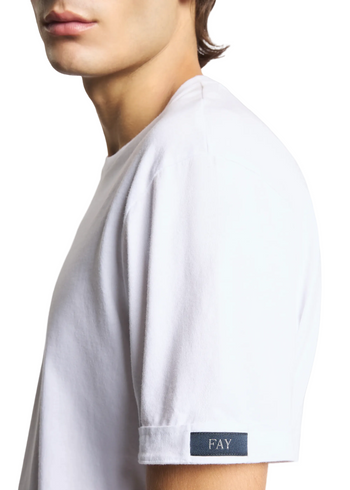 T-shirt fay blue tag - 4