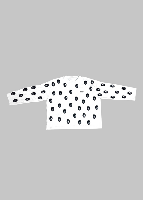 T-shirt occhi bianchi