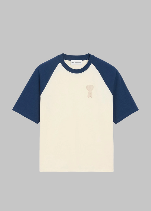 T-shirt con patch Ami Paris