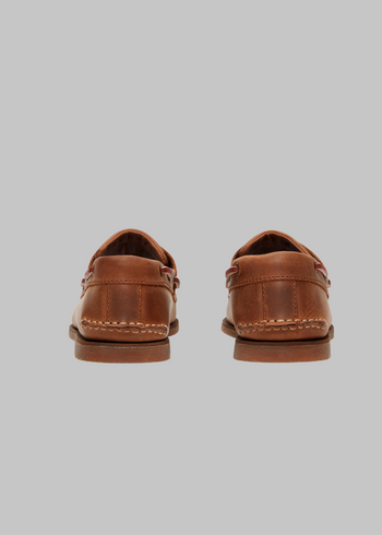 Mocassino in pelle marrone - 3