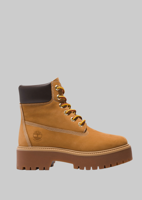 Stone street mid lace up wheat - 2