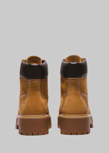 Stone street mid lace up wheat - 3