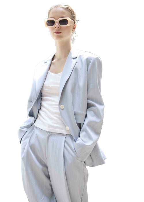 Eleh Blazer Celeste Donna - 2