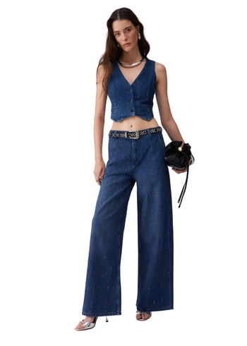 Pant.flare strass rw - 4