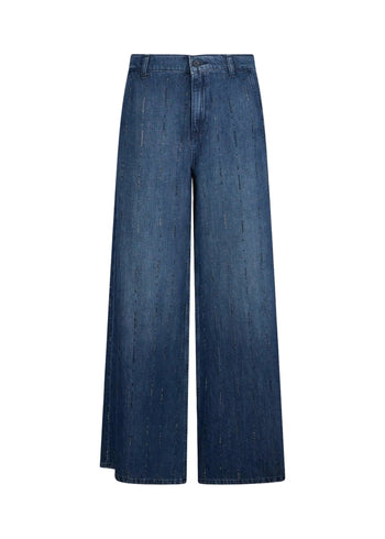 Pant.flare strass rw - 5