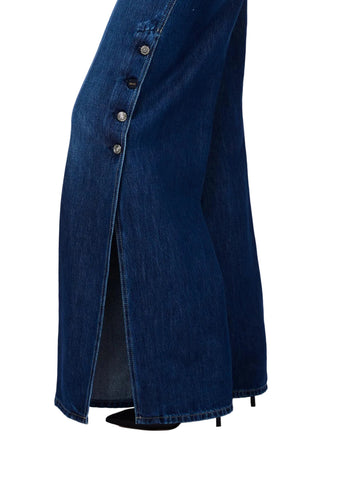 Pant.flare bottoni h - 3