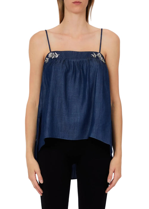 Top denim jewelry - 1
