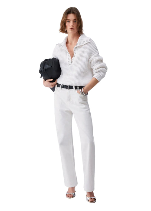 Pant.straight boule - 1