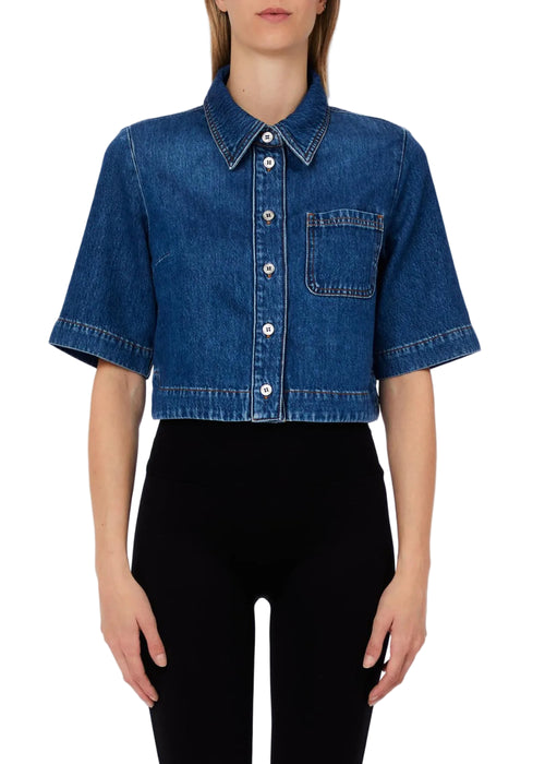 Camicia m/c tencel - 1
