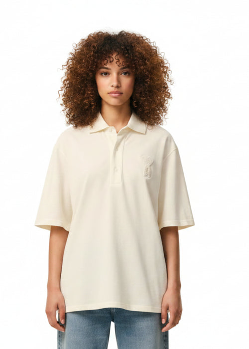 Ami Paris Adc Patch Ss Polo Donna
