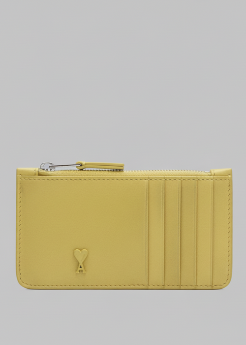 Porta carte con zip Ami Paris