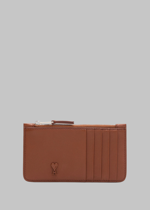 Porta carte con zip Ami Paris