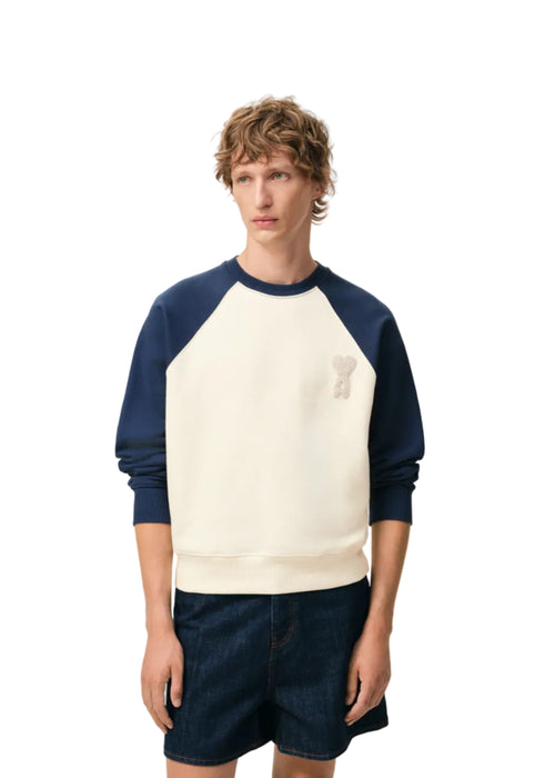 Ami Paris Adc Patch Crewneck Uomo