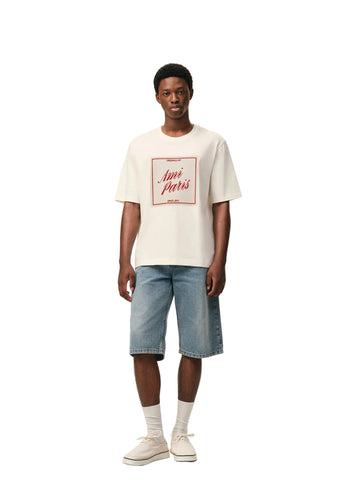 Ami Paris Heritage Print Teeshirt Uomo - 4