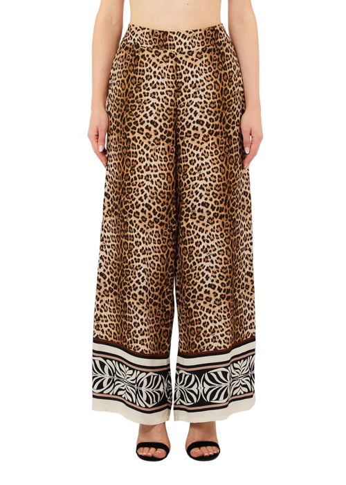 Liujo Pant.ts Tpotf Lungo Animalier Donna - 1