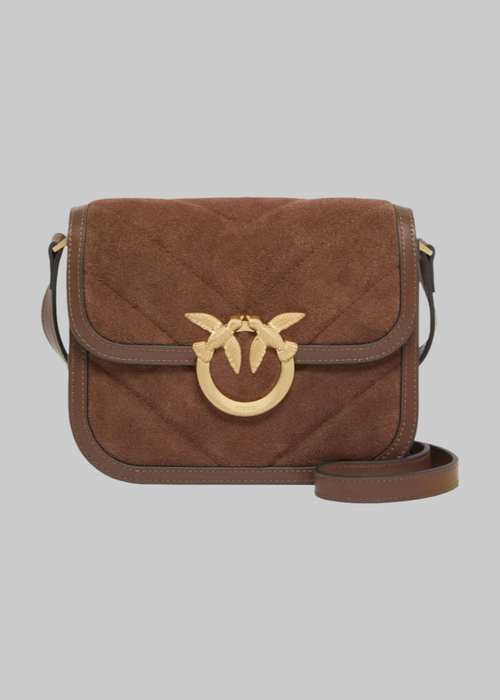 Love box bag fl mini suede