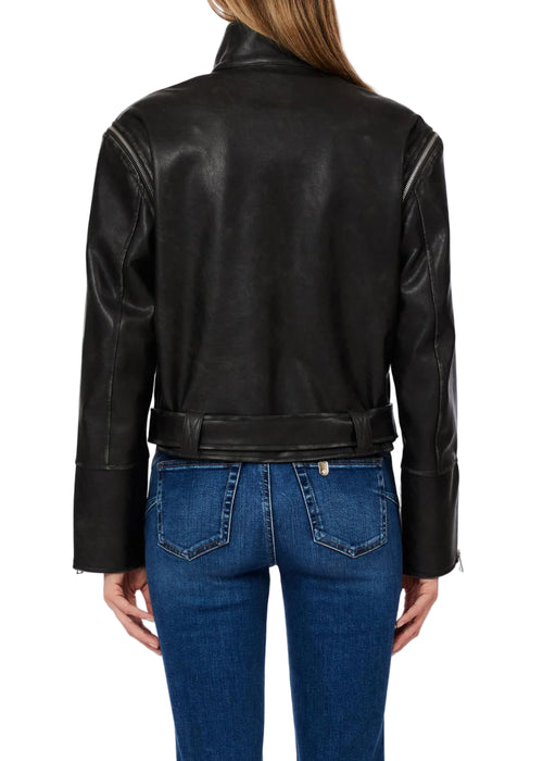 Liujo Giubbotto Ts.navetta Nero Washed Donna - 2