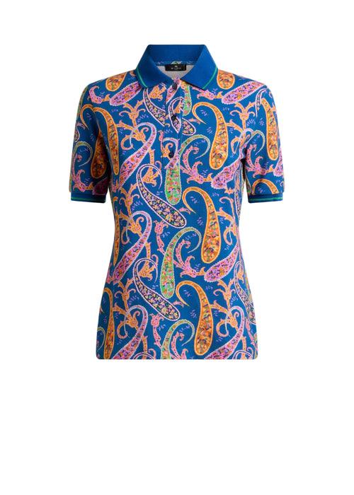 Women's printed polo - 2