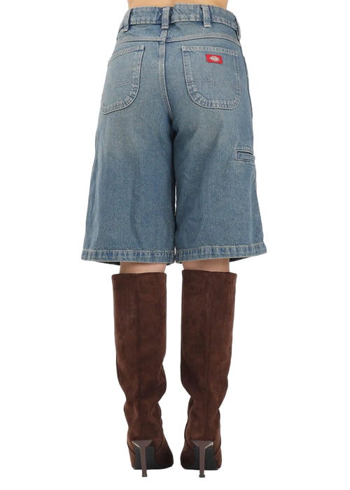 Dickies 957 13 Inch Denim Short W Khak Donna - 2