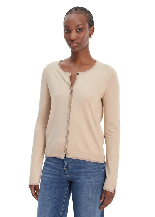 Liujo Maglia Aperta M/l Cream Beige Donna - 1