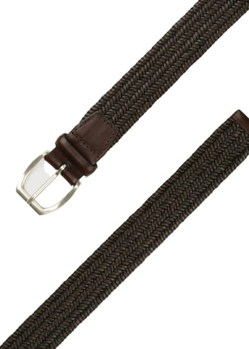 Orciani Cintura Intrecciata Wide Pelle Uomo - 3